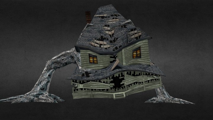 Monster House - Download Free 3D model by ericcontreras974