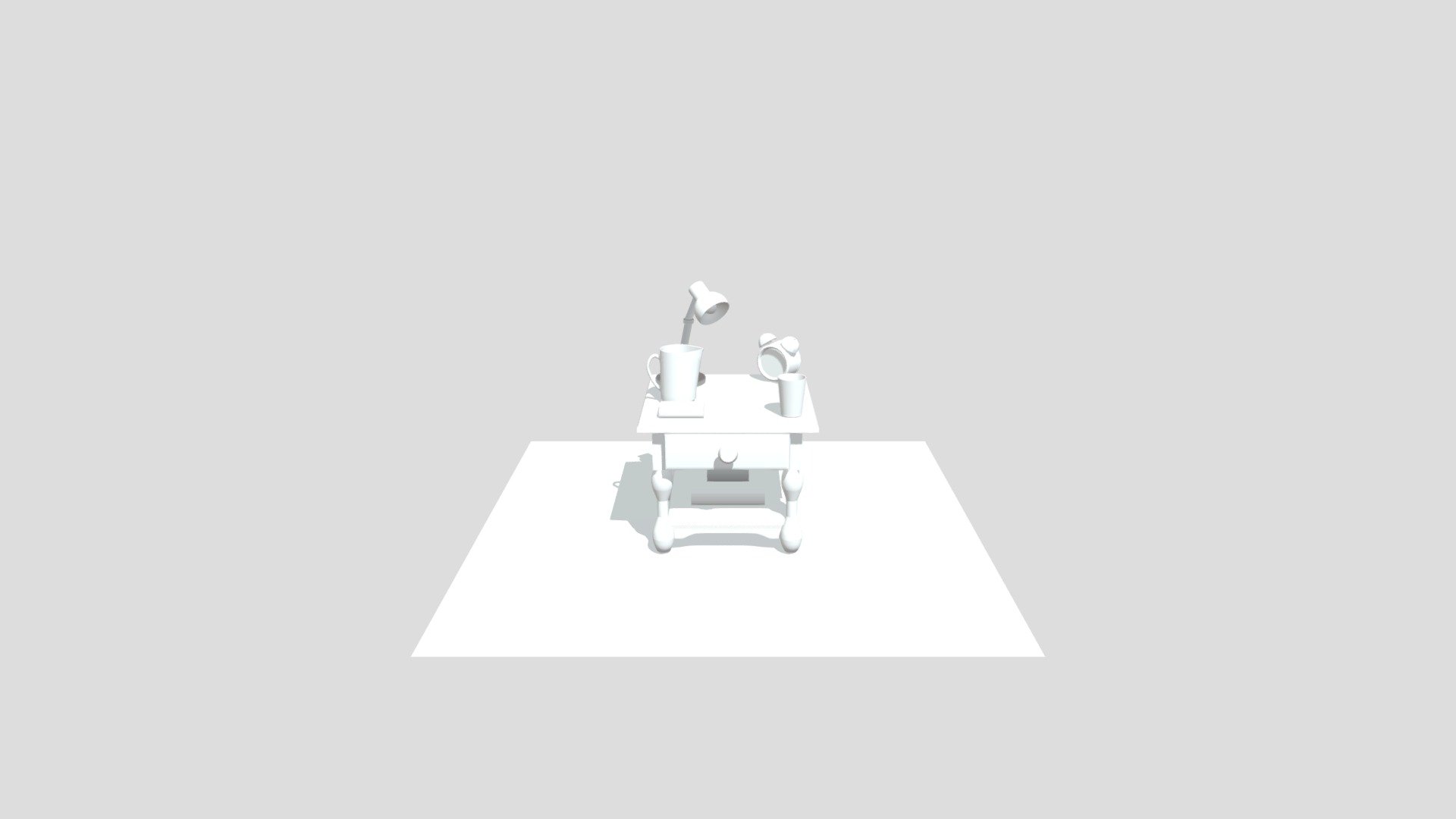 End Table - 3D model by imontalv [37951fc] - Sketchfab