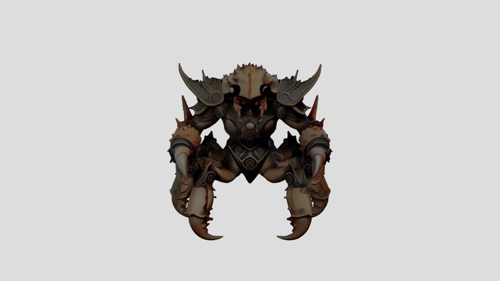 Crab General 3D Model