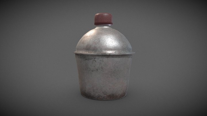 Canteen 3D Model