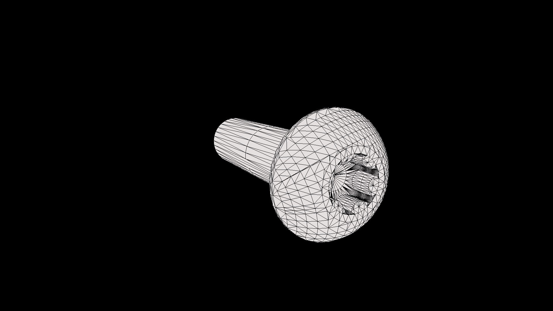 #8-32 X 7_8 Star Drive Screw (276-4995) - Download Free 3D model by ...