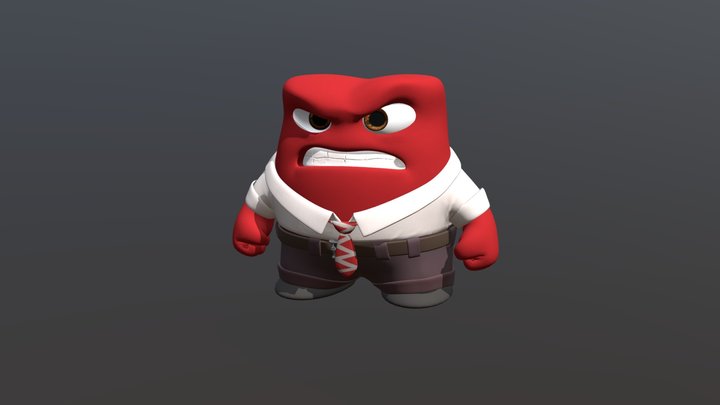 Anger 3D Model