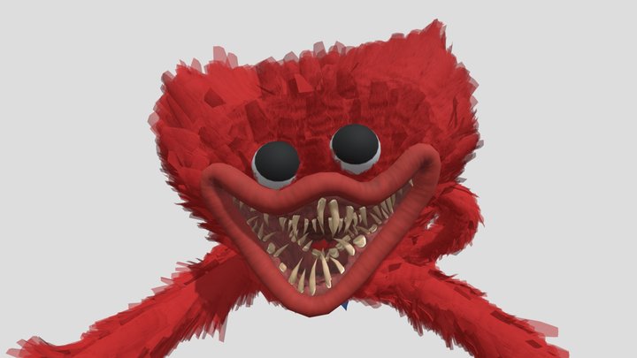 mini_huggy_red 3D Model
