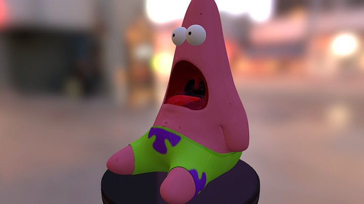 Patrick chocado 3D Model