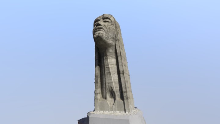Monumento Jesus Terceiro Milênio 3D Model
