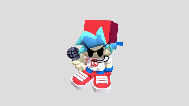 Boyfriend 3D Model