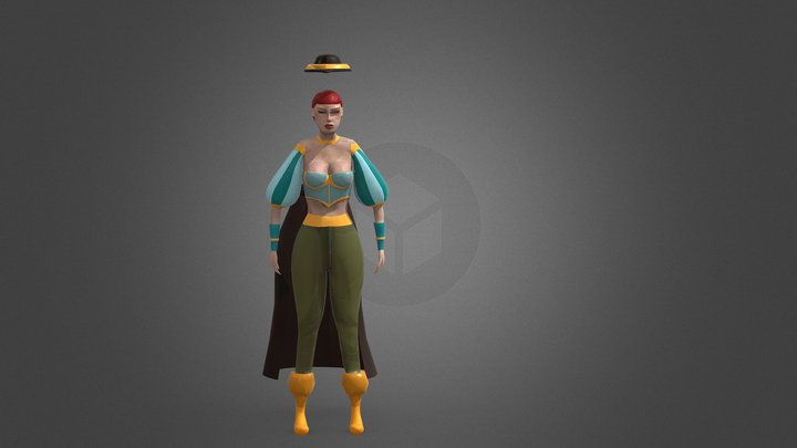 Alana Dale 3D Model