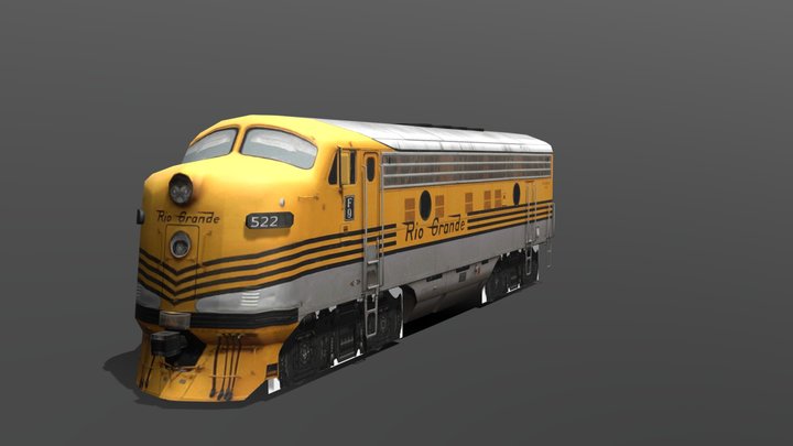 EMD F9A rio grande