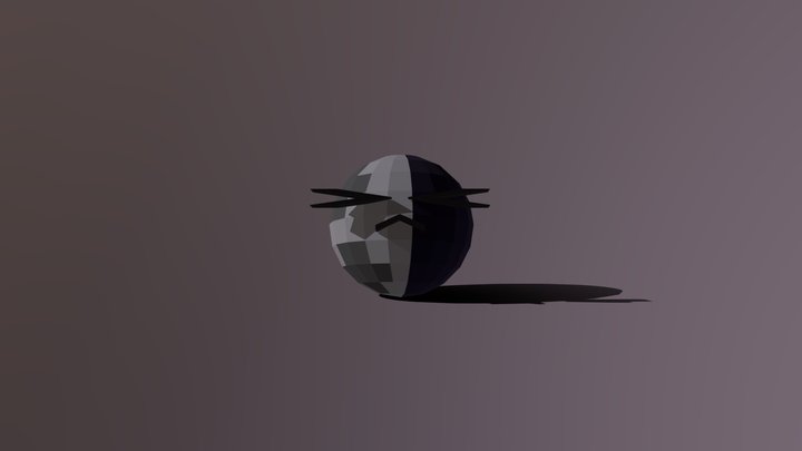 Mond alt 3D Model