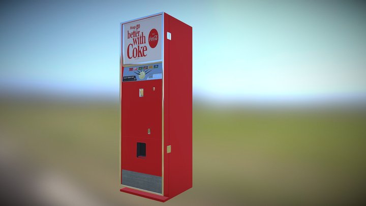 Coca-Cola 3D Model
