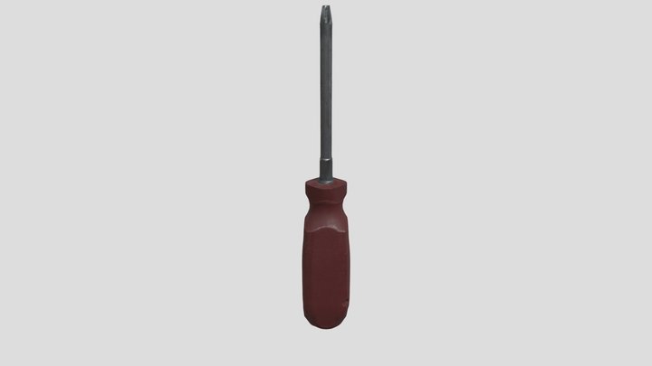 Screwdriver 3D Model