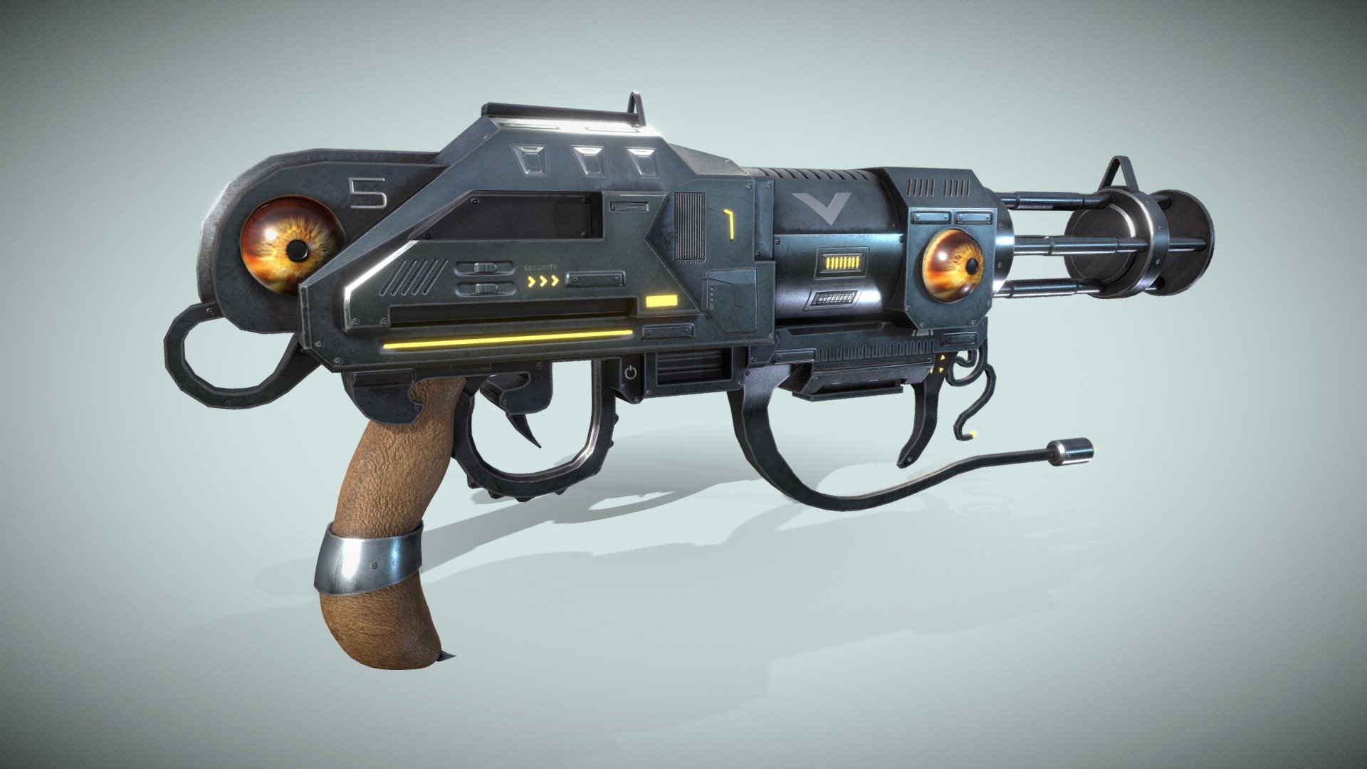 Eye Pistol - Buy Royalty Free 3D model by SnowyTrain [379c7be ...