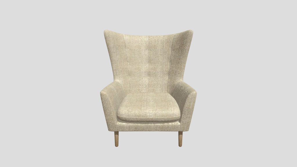 White Modern Armchair