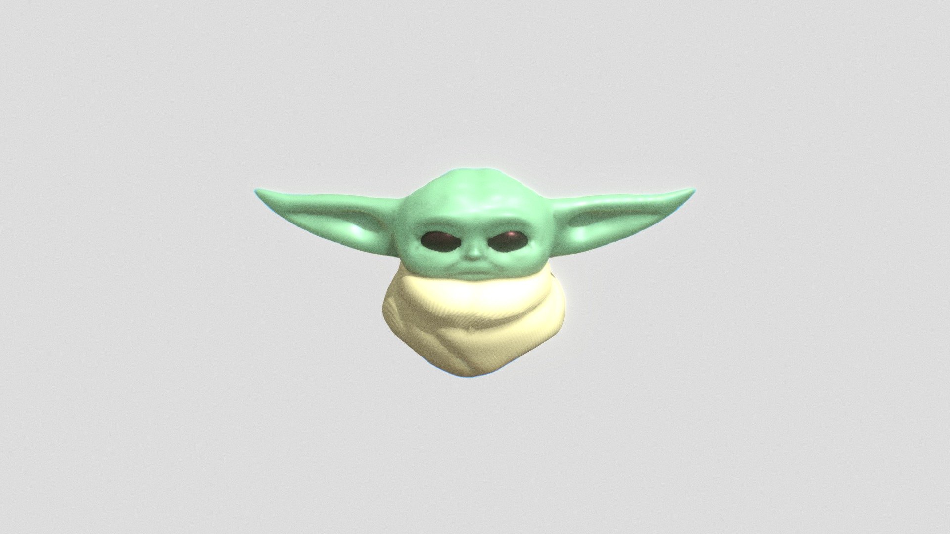 Baby Yoda Download Free 3D model by PakitoHoe [379d259] Sketchfab
