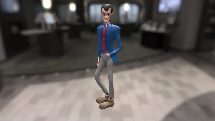 lupin III 3D Model