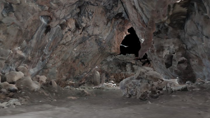 Cova del Randero, Pedreguer, Alicante 3D Model