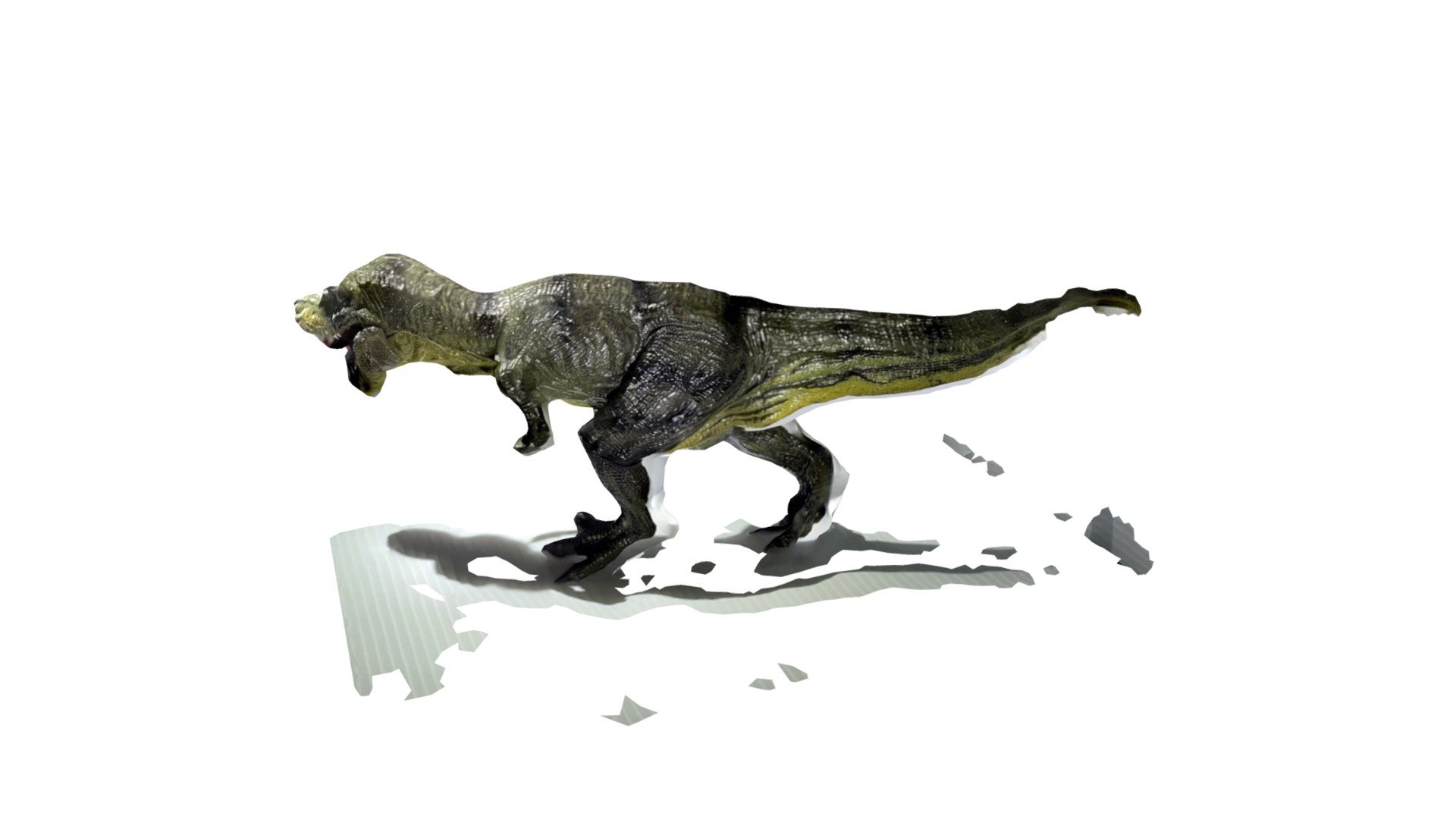 Jurassic Park T-Rex LiDAR