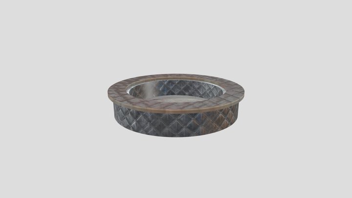 Fountain Base 3D Model