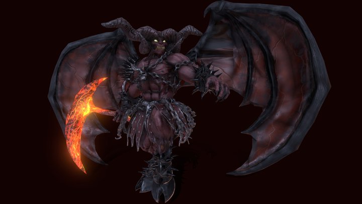 Rakdos, Lord of Riots 3D Model