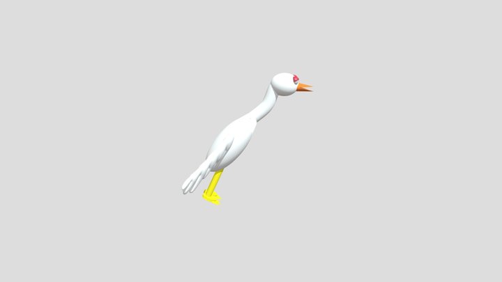 uccello 3D Model