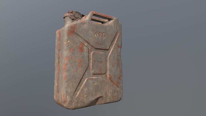 Jerrycan 3D Model
