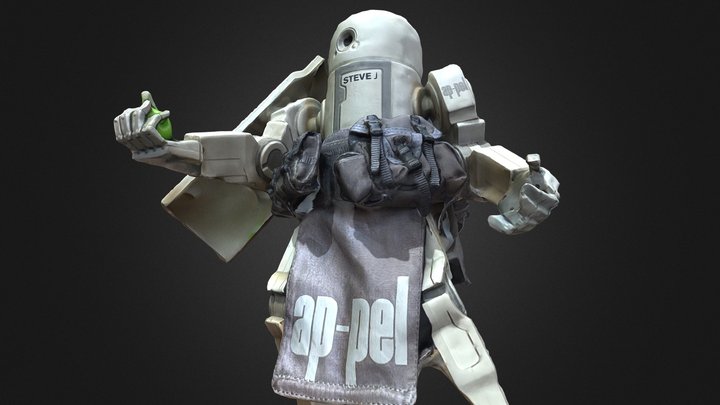 Ashley Wood World War Robot 3D Model