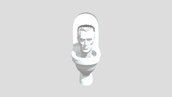 Skibidi toilet boss 3D Model