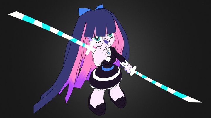 Stocking Anarchy 3D Model