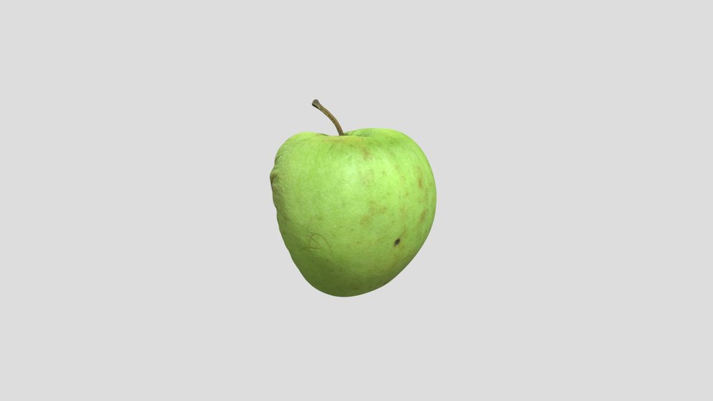 Rotten Green Apple