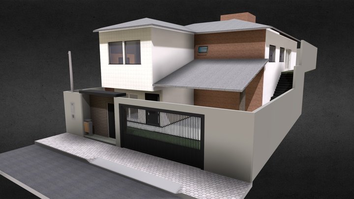 Casa I & H Ampliação 3D Model
