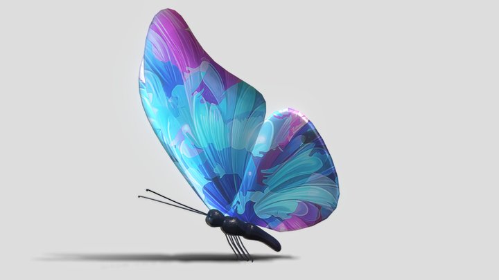 Butterfly (2) 3D Model