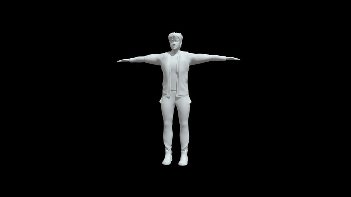Caleb Base Low 3D Model