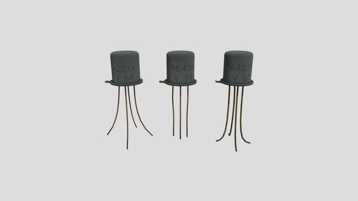 Vintage Metal Transistors