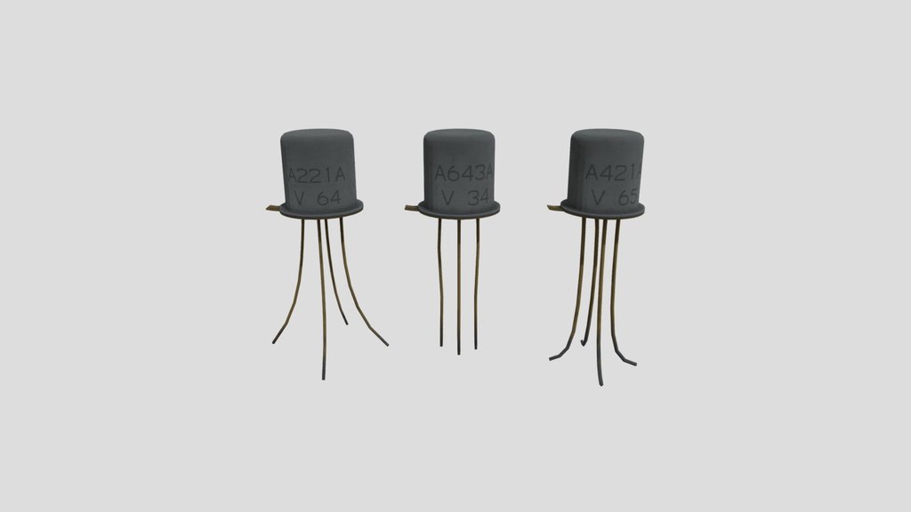 Vintage Metal Transistors