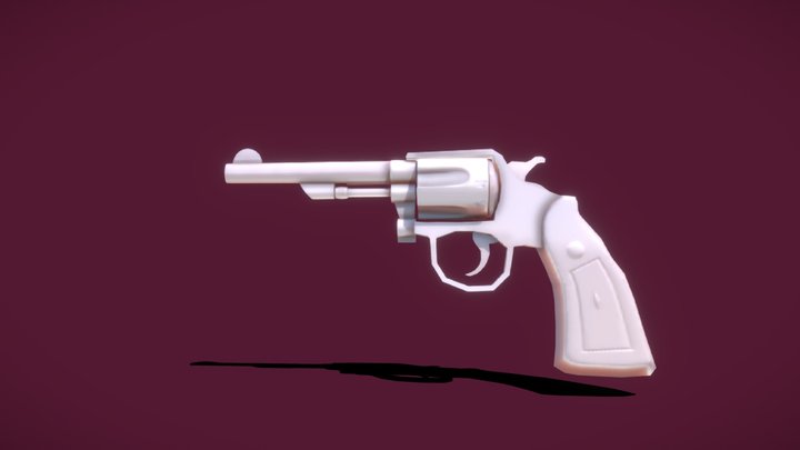 Revolver 3D Model