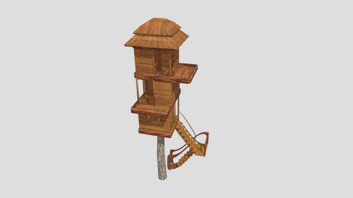 treehouse aoife 3D Model