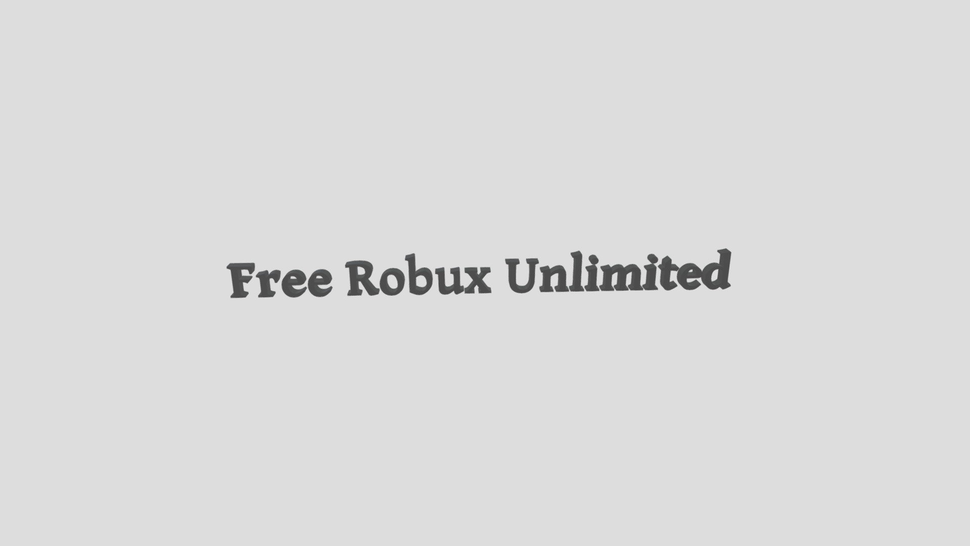 How to Claim Free Robux Insider Secrets Revealed - 3D model by ...