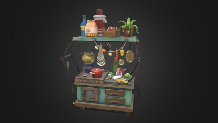 Kitchen 3D Model