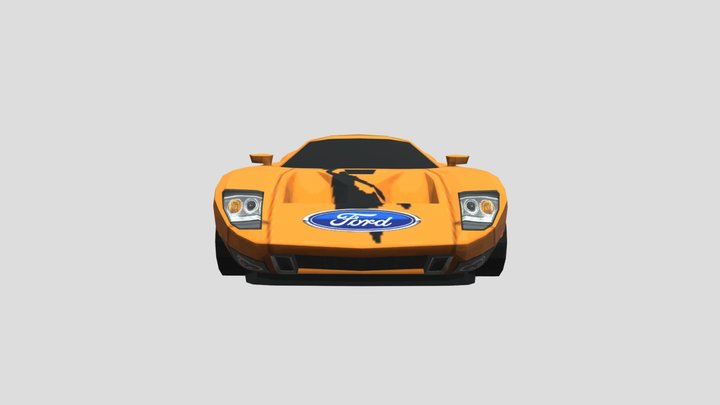 Ford GT – Modello 3D gratuito STL