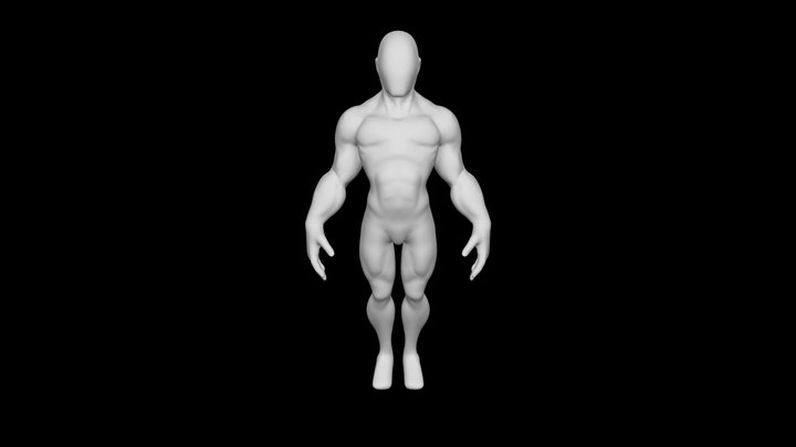 Humano Base 3D Model