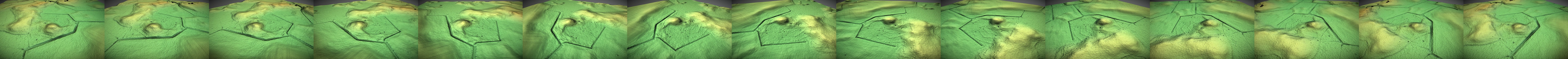 Kalnaegļu pilskalns 3D Model