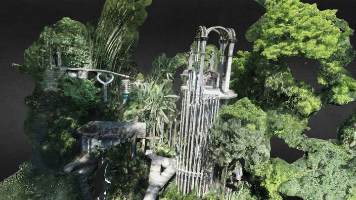 PALACIO DEL BAMBU 3D Model