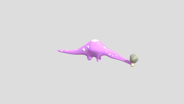 2023_ Bedrock_ Dinosaur 3D Model