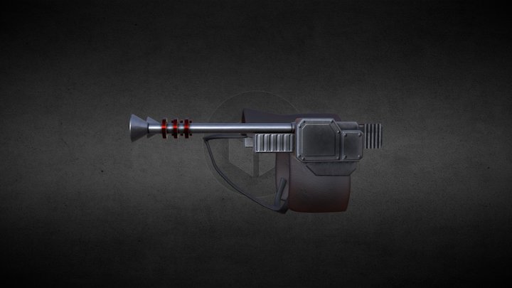 Raptor's Laser gun Updated 3D Model