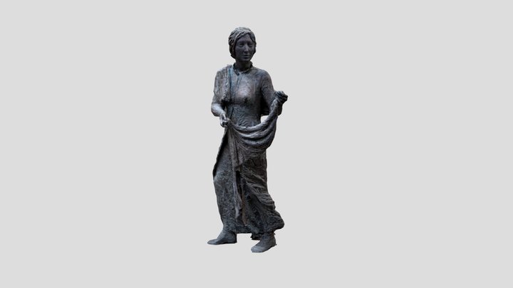 Catherine McAuley Statue 3D Model