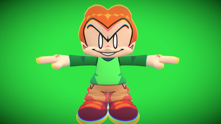 Pico fnf 3D Model
