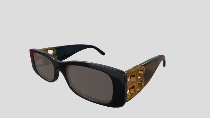 Fashion sunglasses 3D Model