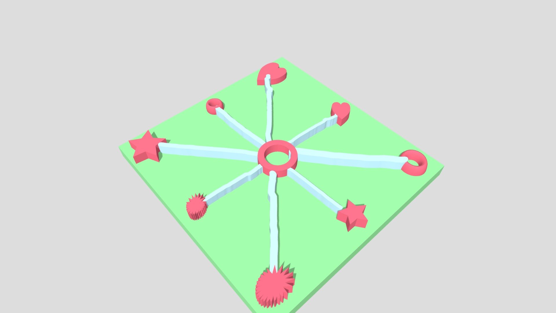Peranakan Tile Coaster Design Brandon
