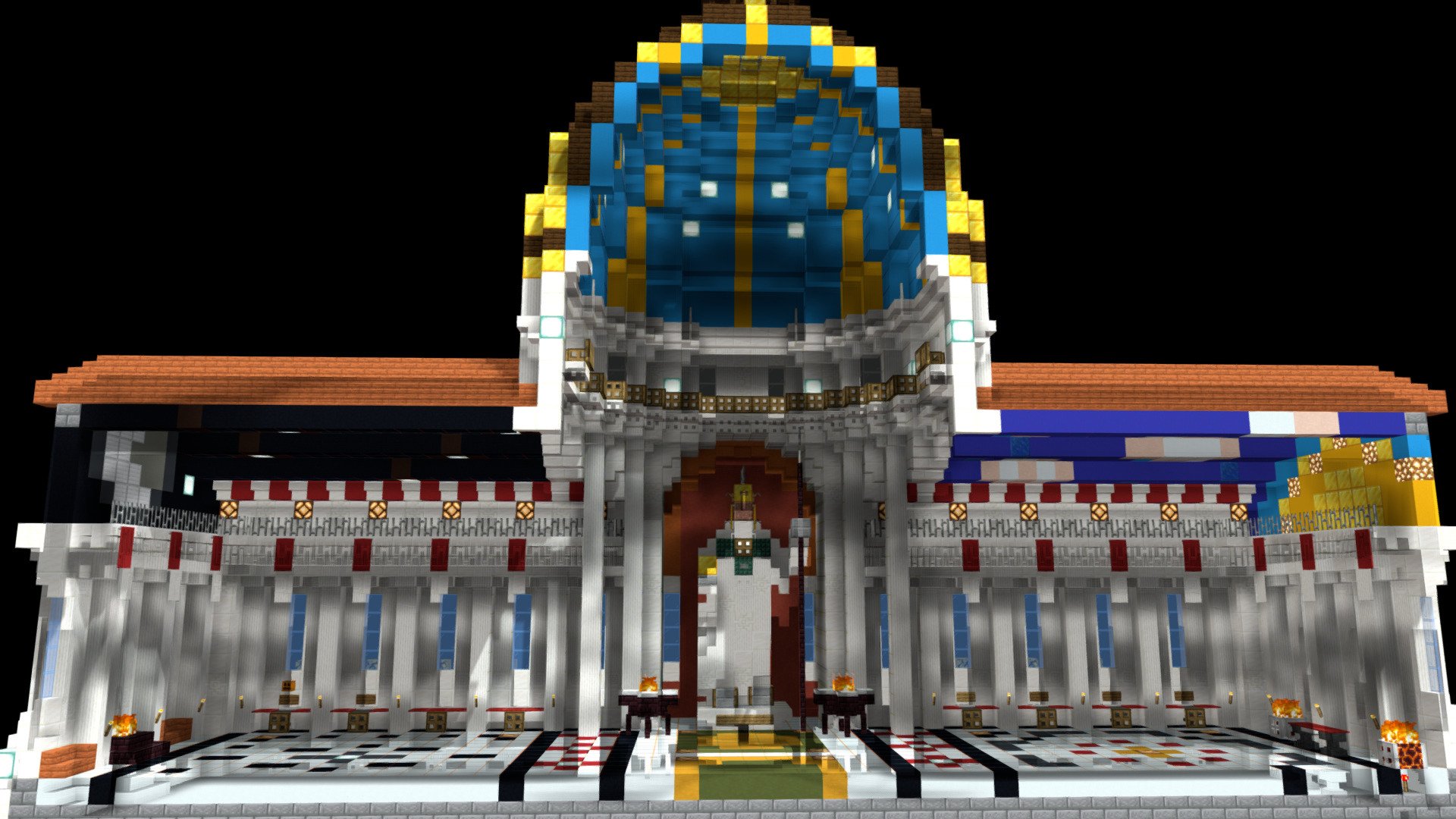 Inside of Athena Nike temple