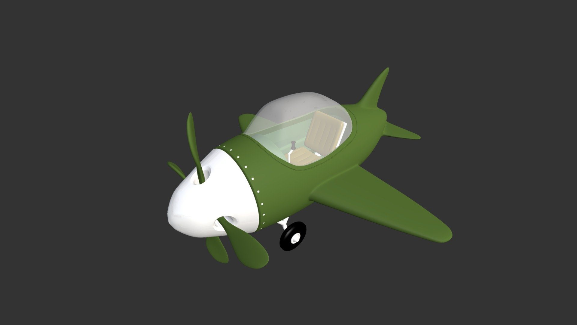 CG Plane - 3D Model By Ricardo [37af561] - Sketchfab